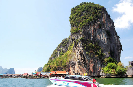 james bond Tailandia kayak