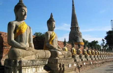 wat yai Ayutthaya templos