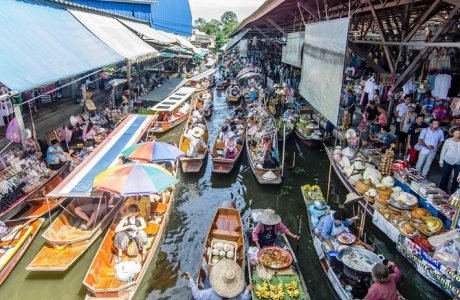 mercado flotante