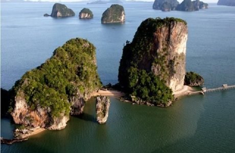 james bond Tailandia poblado